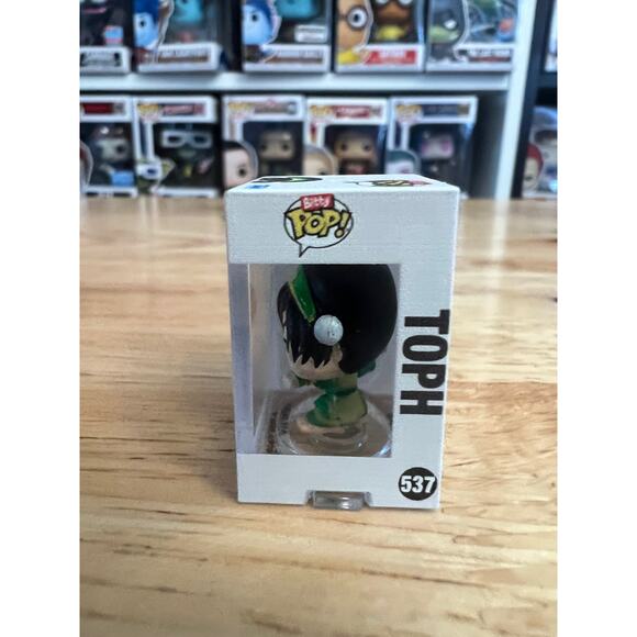 BITTY Toph Funko Pop #537 ATLA Avatar Last Airbender Nickelodeon Anime Nick TV - Picture 4 of 6